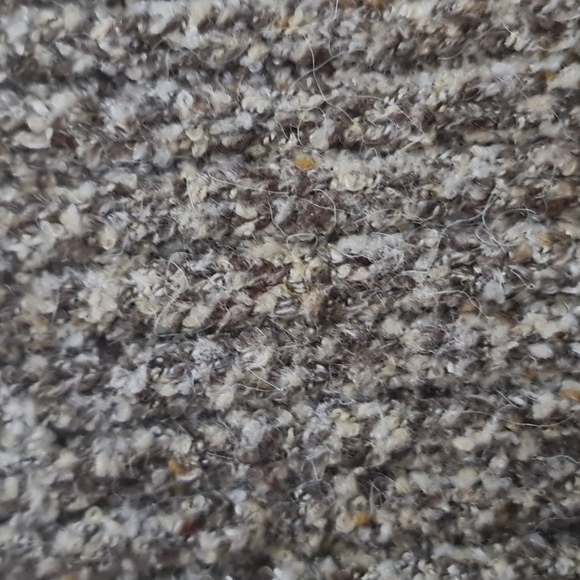 Woman's small Jana brown and beige knit zip up cadigan. - Picture 6 of 7